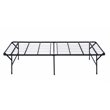 Mabel Metal Full Mattress Support Platform Bed Black