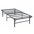 Mabel Metal Queen Mattress Support Platform Bed Black