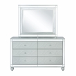 Gunnison 5-piece Queen Bedroom Set Silver Metallic