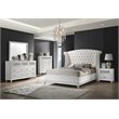 Barzini 5-piece Eastern King Bedroom Set White