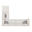 Serene 6-piece Upholstered Modular Sectional Sofa Beige