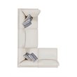 Serene 4-piece Upholstered Modular Sectional Sofa Beige