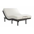 Clara Full Adjustable Bed Base Grey and Black