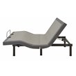 Clara Eastern King Adjustable Bed Base Grey and Black
