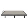 Negan Full Adjustable Bed Base Grey and Black