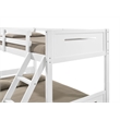 Littleton Wood Twin Over Full Bunk Bed White