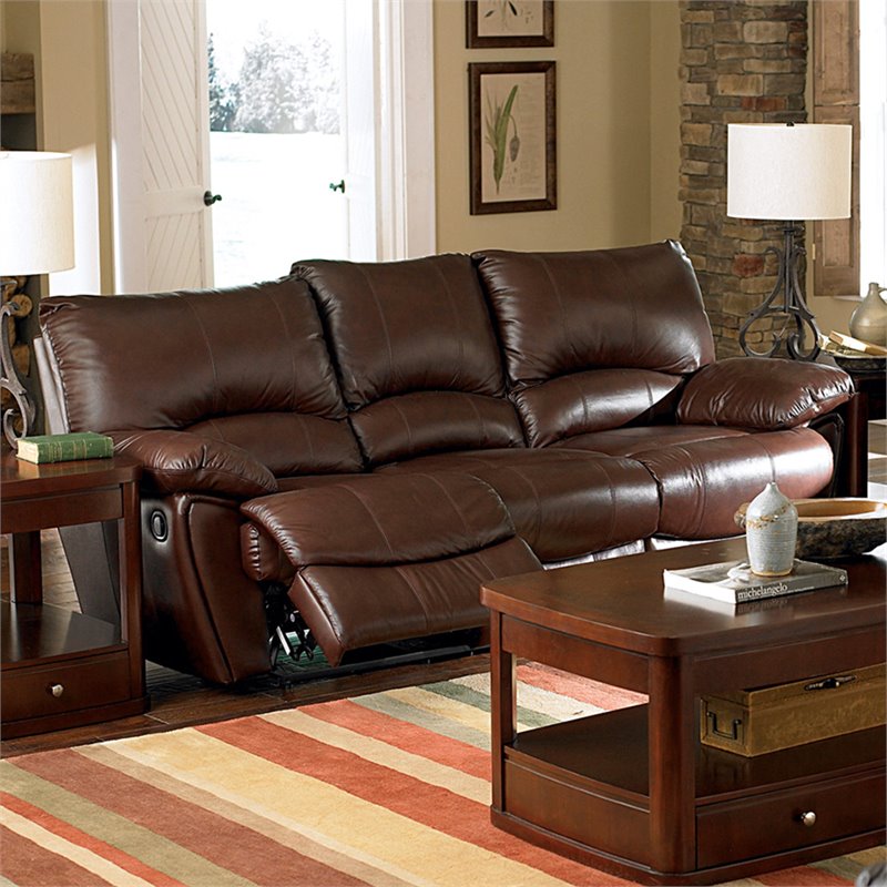 Coaster Clifford Leather Reclining Sofa, Coaster Furniture Sofa Reviews