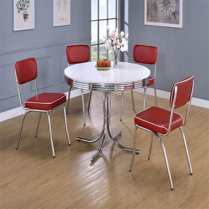 Wooden retro dining discount chairs