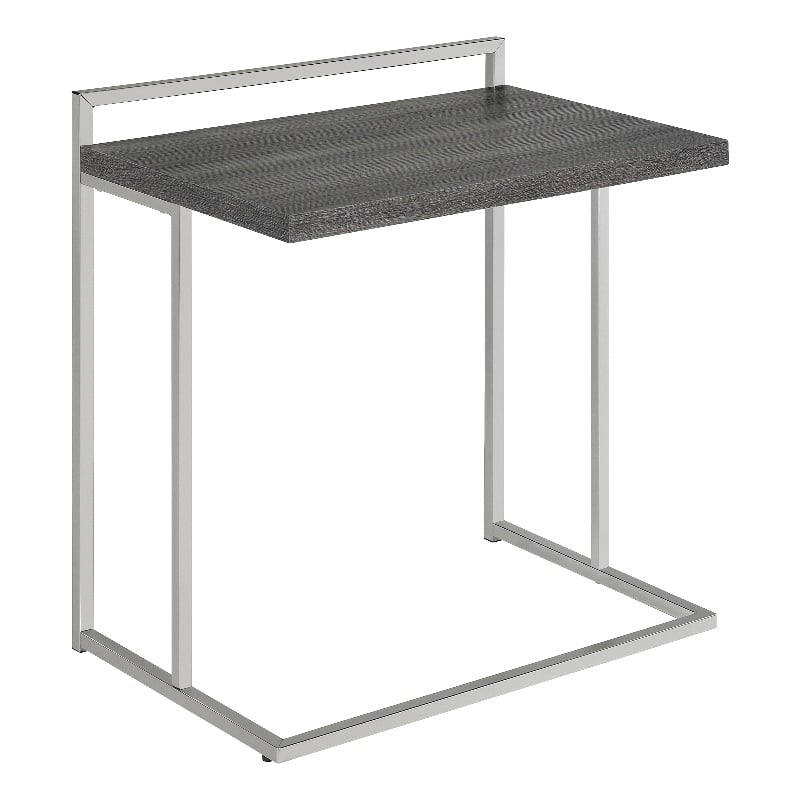 Brushed nickel c deals table