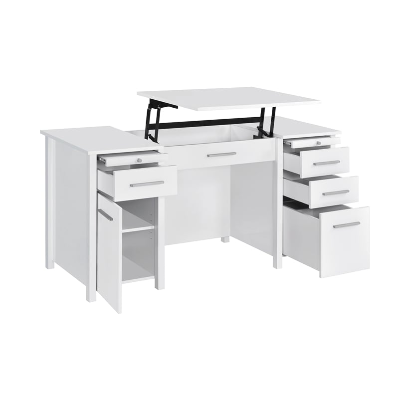 Coaster Computer Desk White