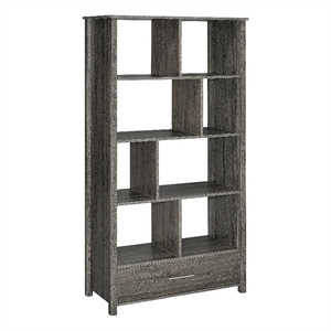 dylan rectangular 8-shelf bookcase