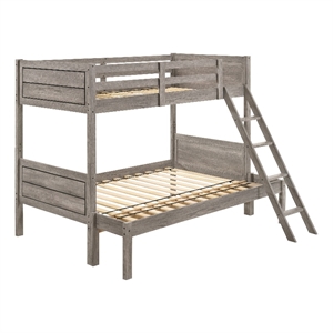 ryder bunk bed weathered taupe
