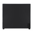 Bowfield Upholstered Eastern King Panel Bed Charcoal