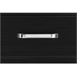 Coaster Eleanor Contemporary 3-Drawers Wood Bedroom Nightstand in Black