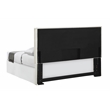 Izzy Upholstered Queen or Full Panel Headboard Sand