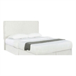 Izzy Upholstered Queen or Full Panel Headboard Sand