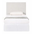 Izzy Upholstered Twin Panel Headboard Sand