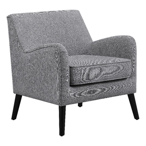 reversible seat cushion upholstered accent chair