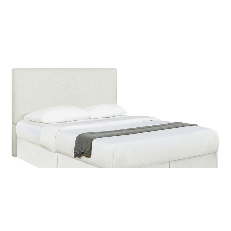Pirro Upholstered Queen or Full Panel Headboard Sand