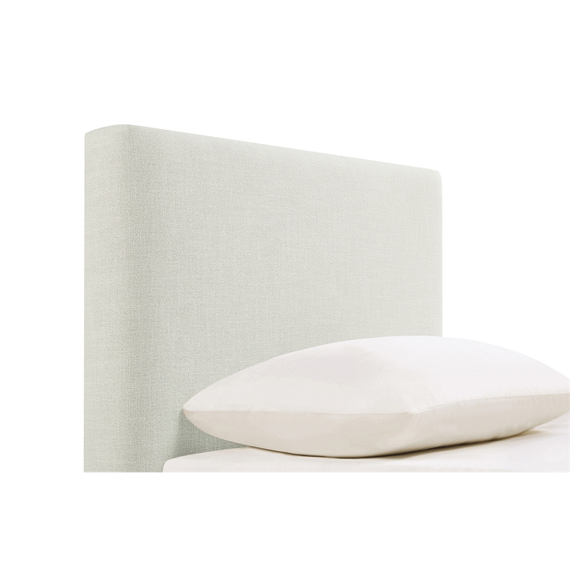 Pirro Upholstered Twin Panel Headboard Sand