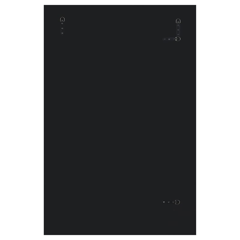 Aideen 32 x 47 Inch Acrylic Crystal Wall Mirror Silver