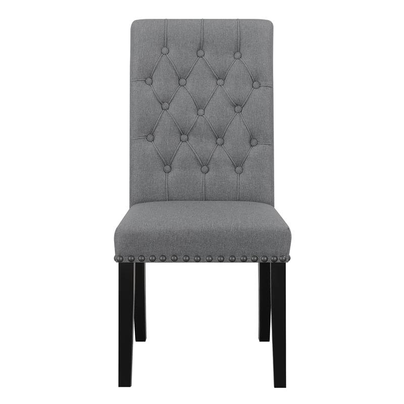 Alana Fabric Upholstered Dining Side Chair Grey