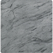 Mozzi Square Faux Marble Side End Table Grey and Black