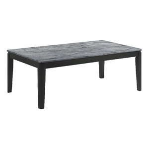 Coaster Modern Wood Rectangular Coffee Table with Break-Proof in Gray