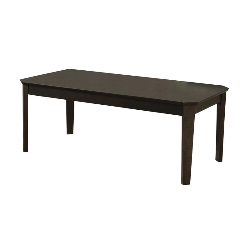 Coaster Amaro 3-Piece Wood Occasional Coffee Table Set in Dark Brown