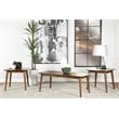 Radley 3-piece Rectangular Coffee Table Set Natural Walnut