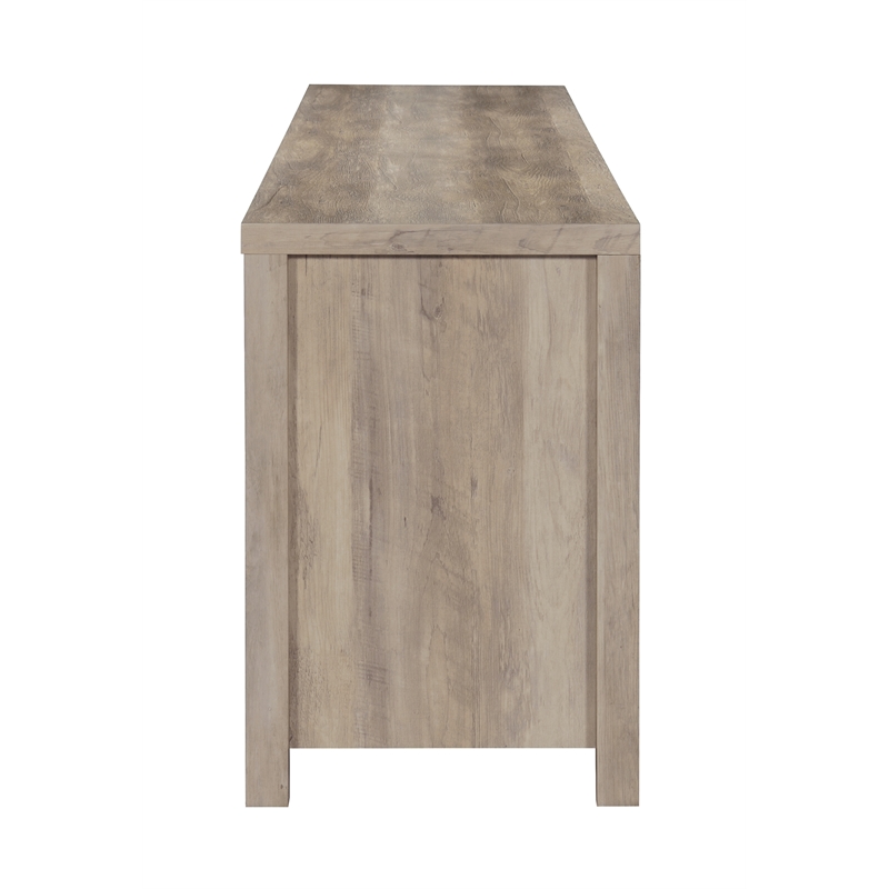 Madra 2-door Engineered Wood 79-inch TV Stand Distressed Pine