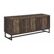Myles 2-door Engineered Wood 60-inch TV Stand Rustic Oak