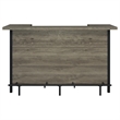 Bellemore Freestanding Home Bar Wine Cabinet Grey Driftwood