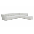 Sunny Upholstered Armless Chair Natural