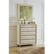 Antonella 5-drawer Bedroom Chest Ivory and Camel