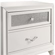 Barzini 2-drawer Nightstand White