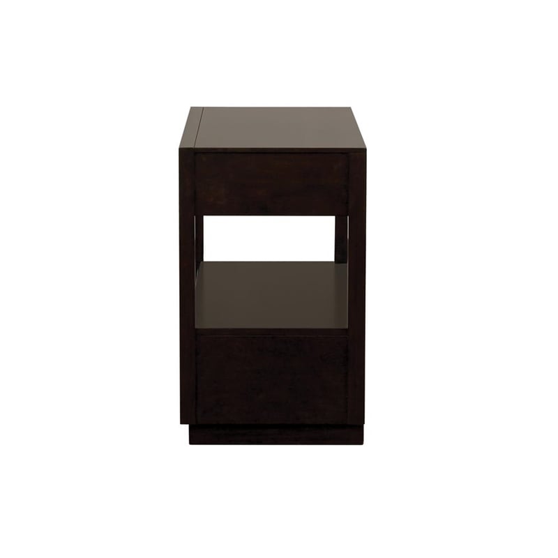 Durango 2-drawer Nightstand Smoked Peppercorn