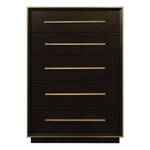 Durango 5-drawer Bedroom Chest Smoked Peppercorn