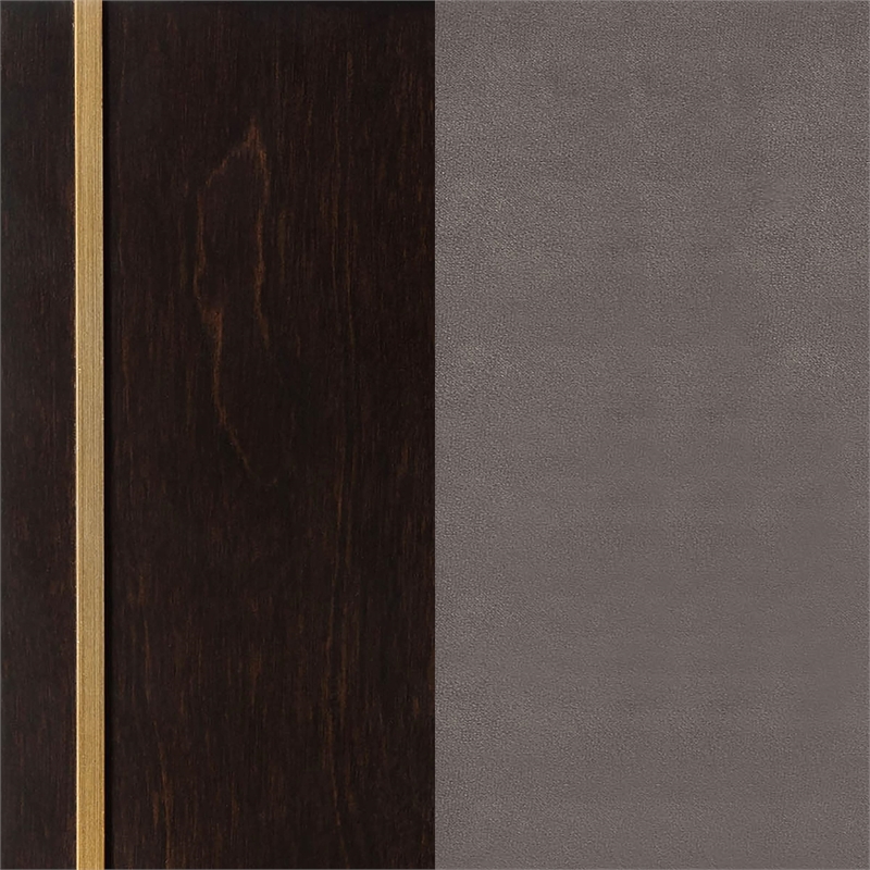 Durango 77-inch Eastern King Panel Bed Smoked Peppercorn