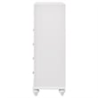 Barzini 5-drawer Bedroom Chest White