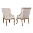 Brockway Upholstered Arm Chair Barley Brown