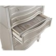 Evangeline 6-drawer Bedroom Chest Silver Oak