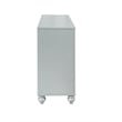 Gunnison 6-drawer Dresser Silver Metallic