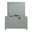 Gunnison 6-drawer Dresser Silver Metallic
