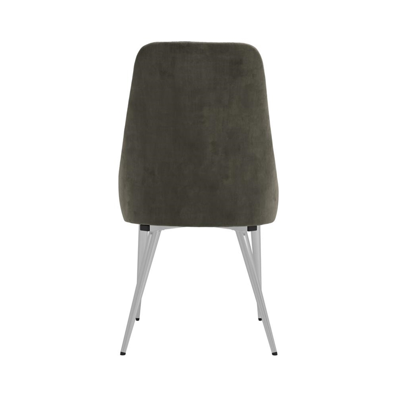 Cabianca Upholstered Dining Side Chair Grey
