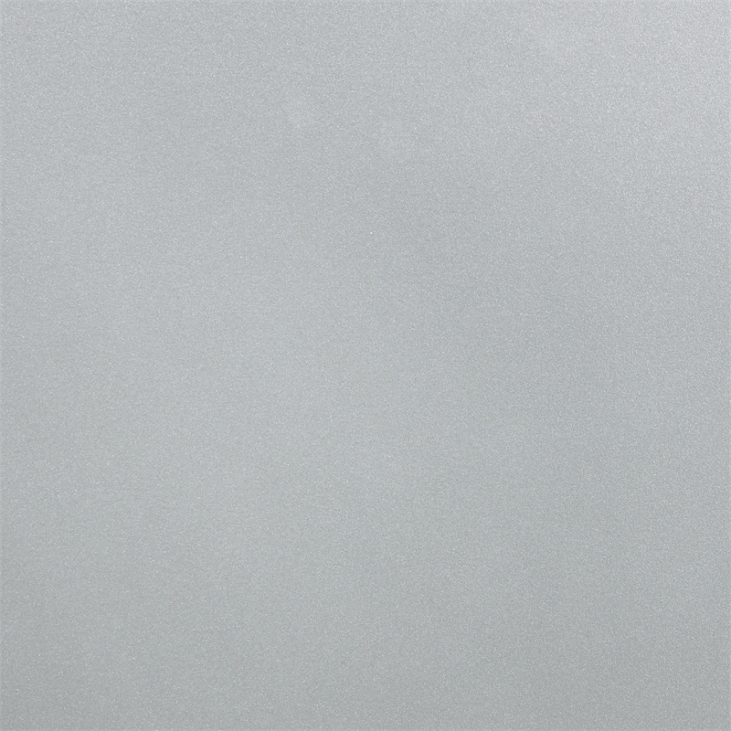 Gunnison Wood Eastern King LED Panel Bed Silver Metallic