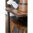 Ditman 4-door Solid Wood Sideboard Buffet Grey Sheesham