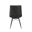 Aiken Upholstered Dining Side Chair Charcoal (Set of 4)