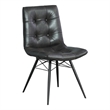 Aiken Upholstered Dining Side Chair Charcoal (Set of 4)