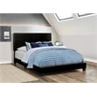 Dorian Faux Leather Upholstered California King Bed Black